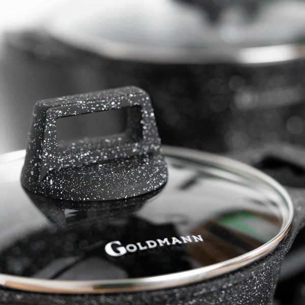 Комплект алуминиеви съдове Goldmann - 10 части