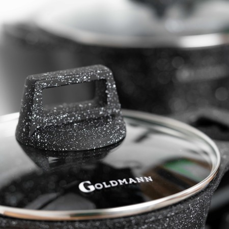 Комплект алуминиеви съдове Goldmann - 10 части
