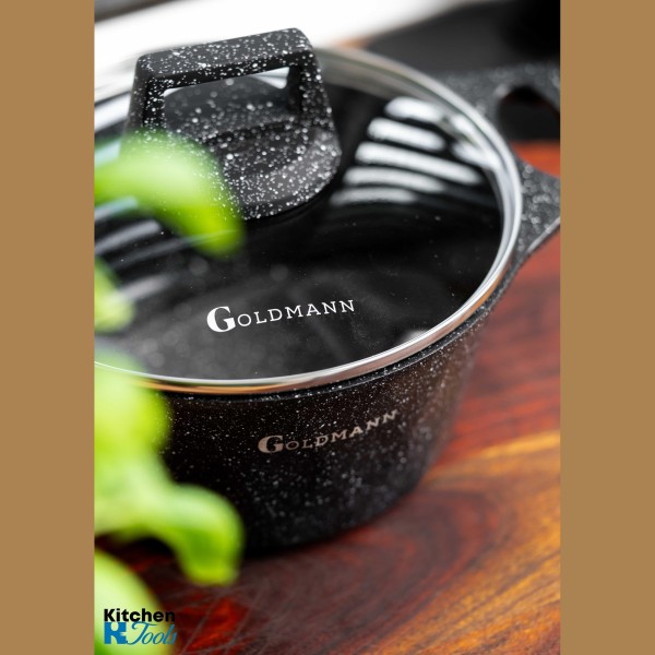 Комплект алуминиеви съдове Goldmann - 10 части