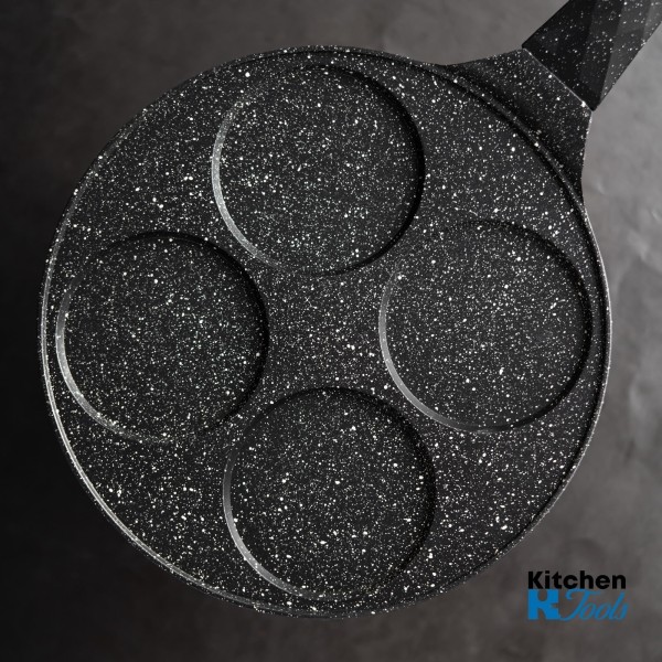 Алуминиев тиган за яйца и палачинки, 26см