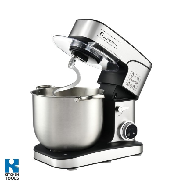 Планетарен миксер Goldmann 3500W, 16L, 12 скорости, метален