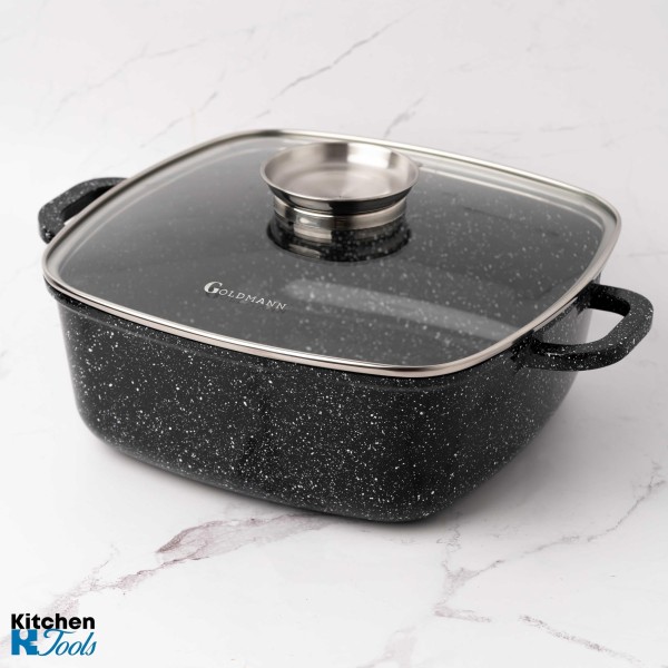 Тенджера индукция 28x11 см, 6.5L - Goldmann