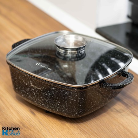 Тенджера индукция 28x11 см, 6.5L - Goldmann