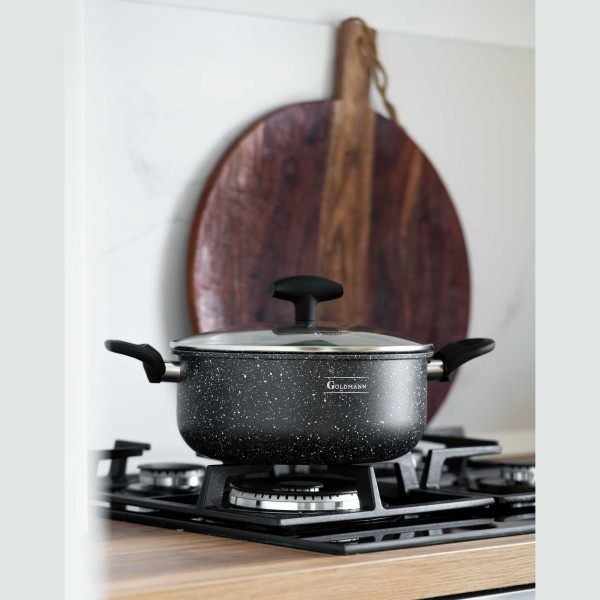 Тенджера от алуминий 22x8.5cm, керамично покритие