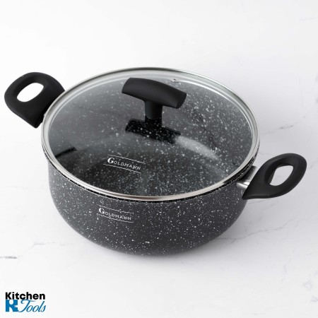 Алуминиева тенджера 5.3L, керамично покритие