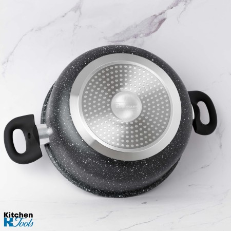 Алуминиева тенджера 5.3L, керамично покритие