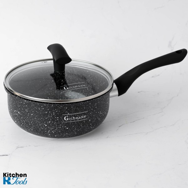 Тиган за сос 16x6.5cm с капак, Goldmann