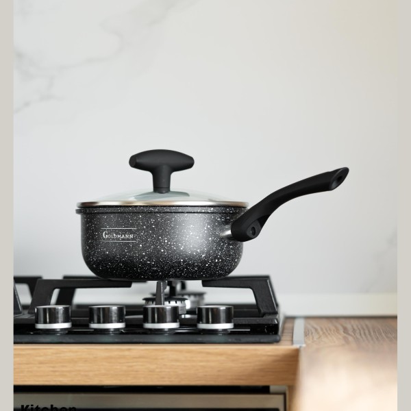 Тиган за сос 16x6.5cm с капак, Goldmann