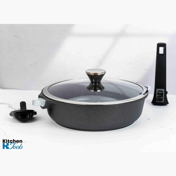 Тиган от лят алуминий с незалепваща повърхност