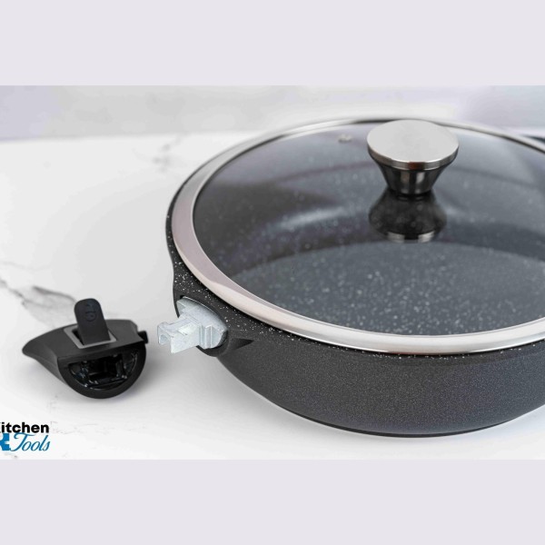 Тиган от лят алуминий с незалепваща повърхност