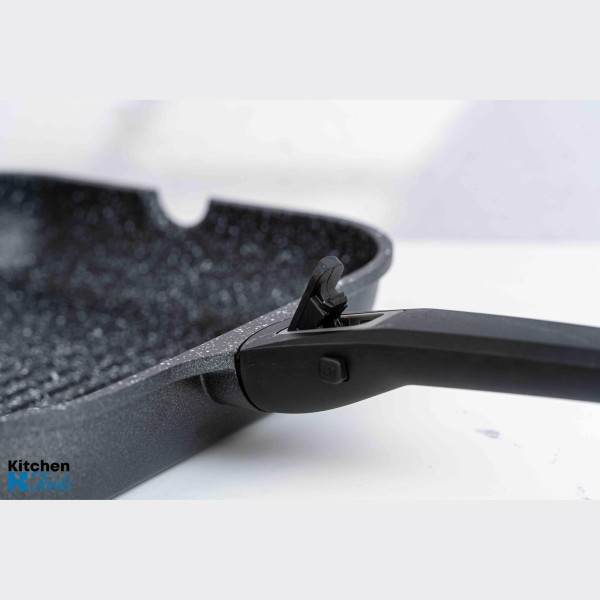 Грил тиган 28см, лят алуминий, Bohmann