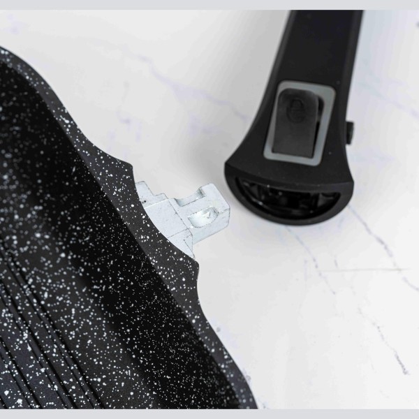 Грил тиган 28см, лят алуминий, Bohmann