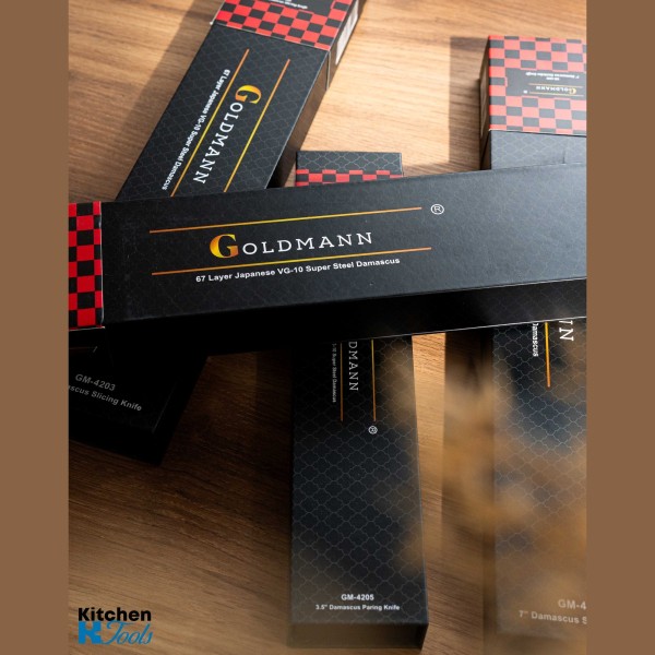 Професионален готварски нож Дамаска стомана