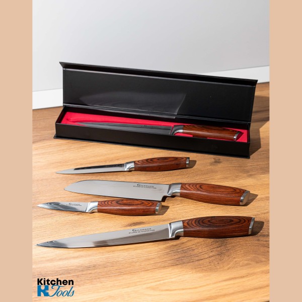 Професионален готварски нож Дамаска стомана