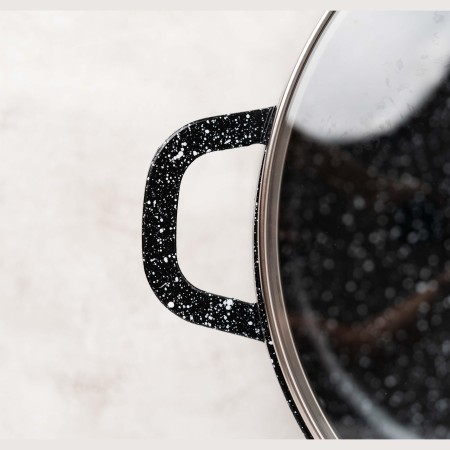 Комплект от 8 тенджери и тиган с гранитно покритие