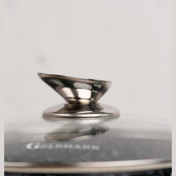 Комплект от 8 тенджери и тиган с гранитно покритие