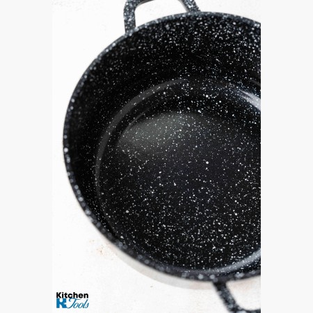 Комплект от 8 тенджери и тиган с гранитно покритие