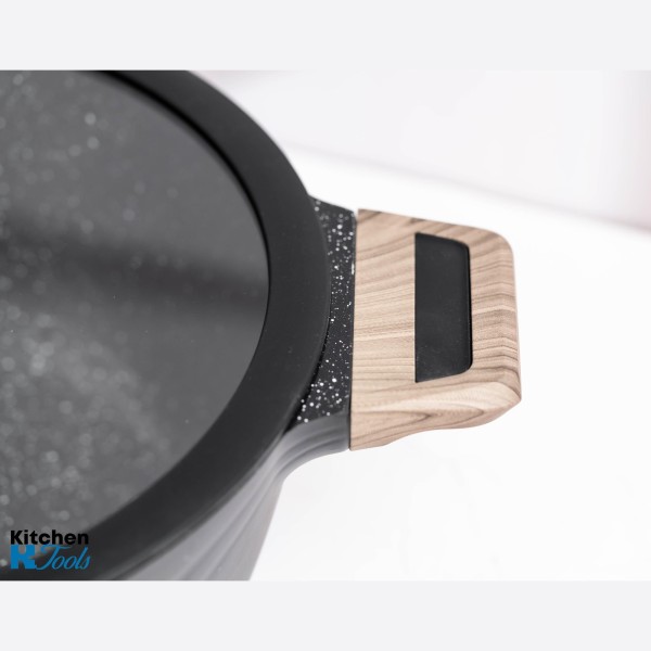 Комплект от 9 тигана Goldmann - керамични слоеве