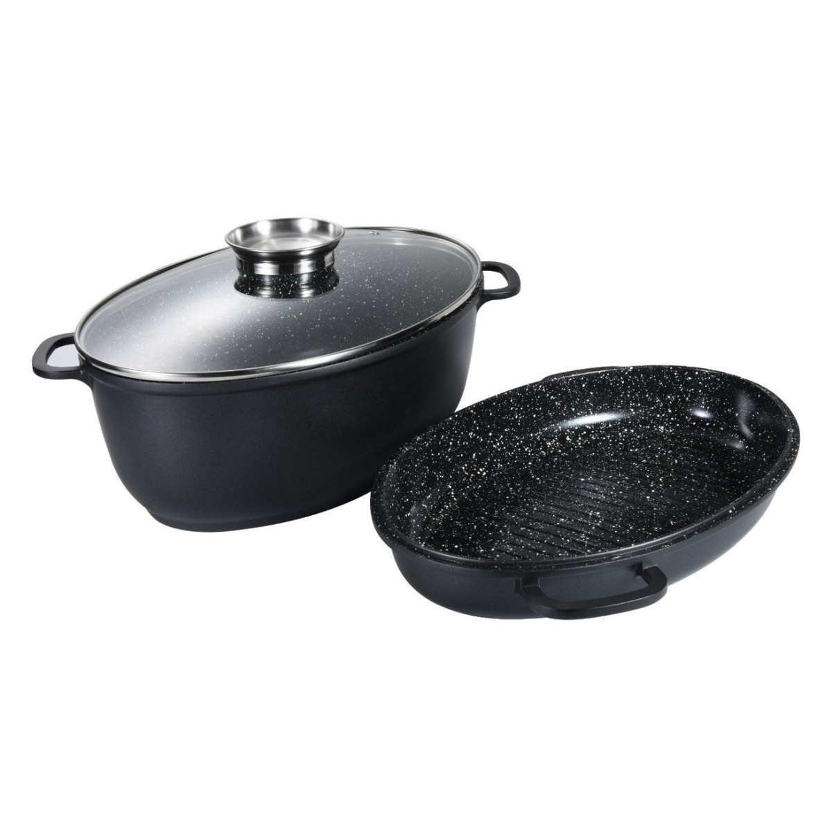 Овален комплект за печене 3 части, Goldmann