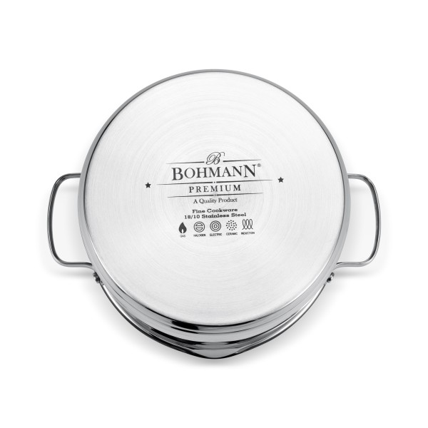 Комплект съдове INOX PREMIUM от 8 части