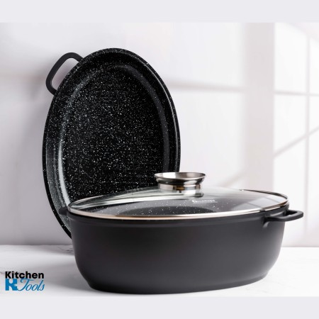 Овален комплект за печене 3 части, Goldmann