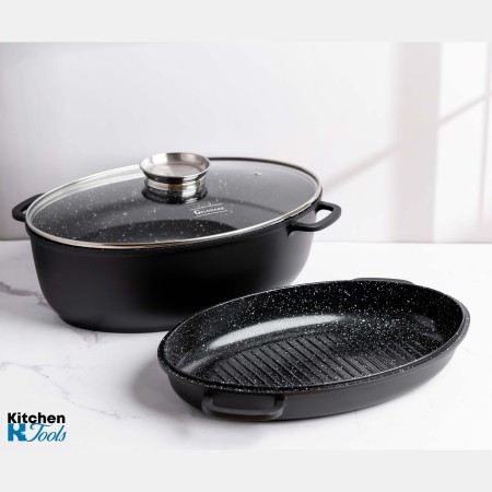 Овален комплект за печене 3 части, Goldmann