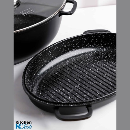 Овален комплект за печене 3 части, Goldmann