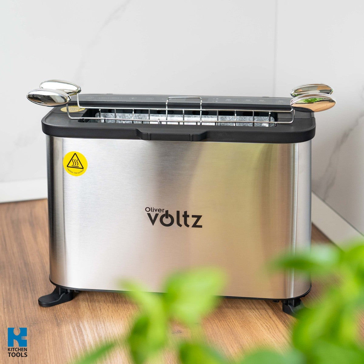 Мултифункционален уред за готвене 4в1 Oliver Voltz OV51015R, 1700W, 240x225 мм, Защита от прегряване, Инокс/Черен