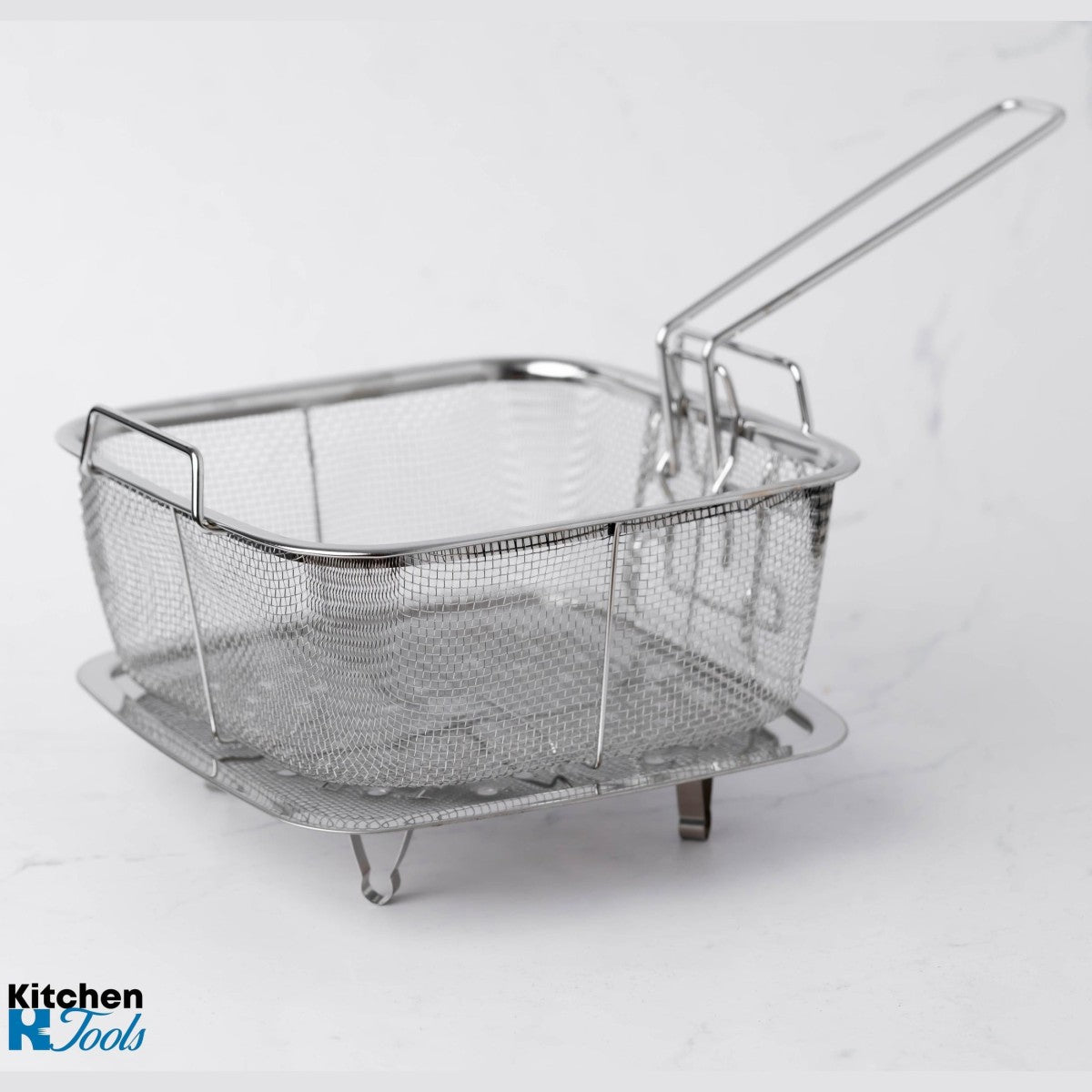 Мултифункционален комплект тиган с незалепващо покритие, 24x24x9.5 см, 4.5 литра, фритюрник, подходящ за фурна, Oliver Voltz