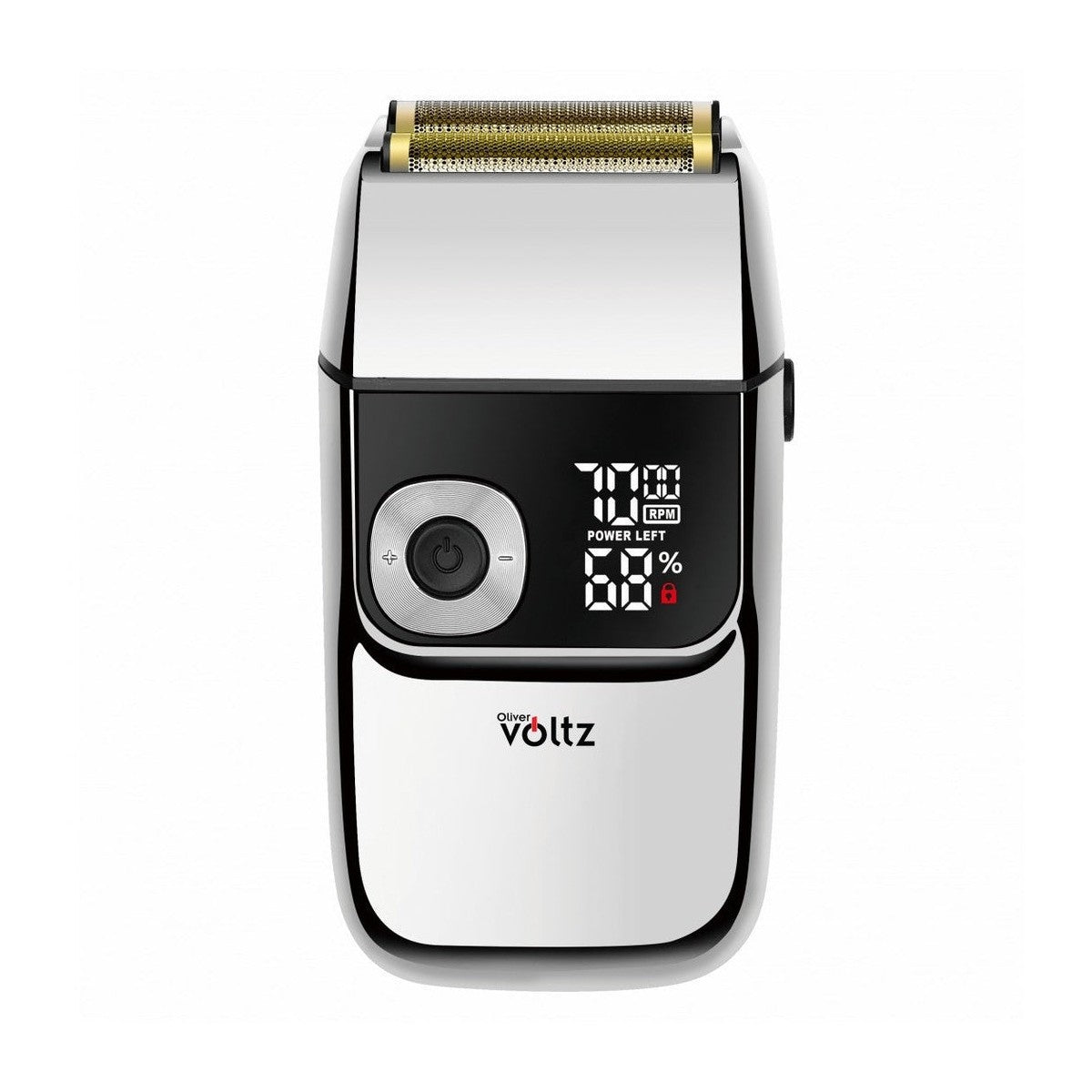 Самобръсначка Oliver Voltz OV51814C, 5W, LCD, IPX4, 1400mAh, Автономия до 2ч, 3 скорости, USB, Инокс