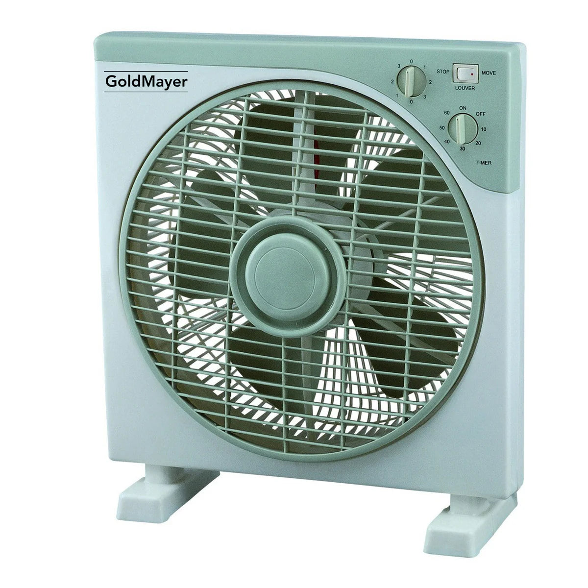 Вентилатор за стая/офис Goldmayer  R5 1760 C12, 40 W, 35X35 CM, 3 скорости, 5 перки