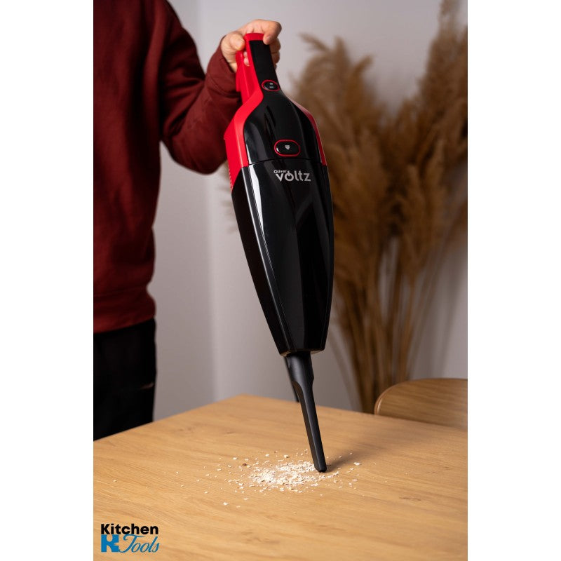 Прахосмукачка 2 в 1, 800W, 2000ml контейнер, 5 метра кабел, Oliver Voltz, червена