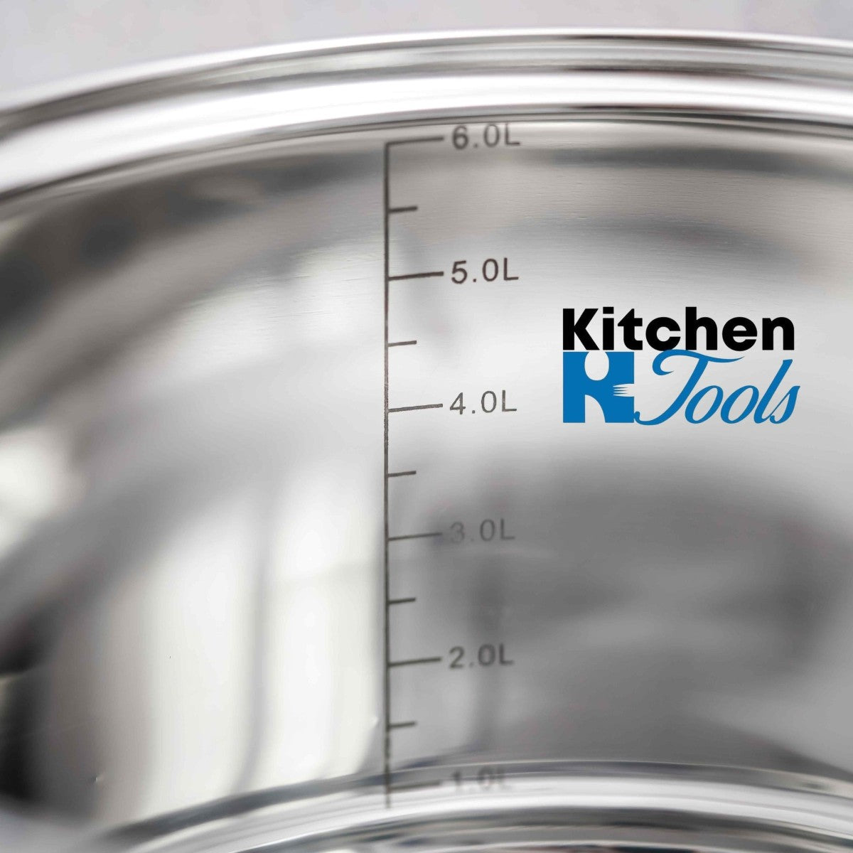 Комплект 6 тенджери Bohmann, (5.1L, 6.6l, 7.7L), индукция, със стъклен капак, неръждаема стомана