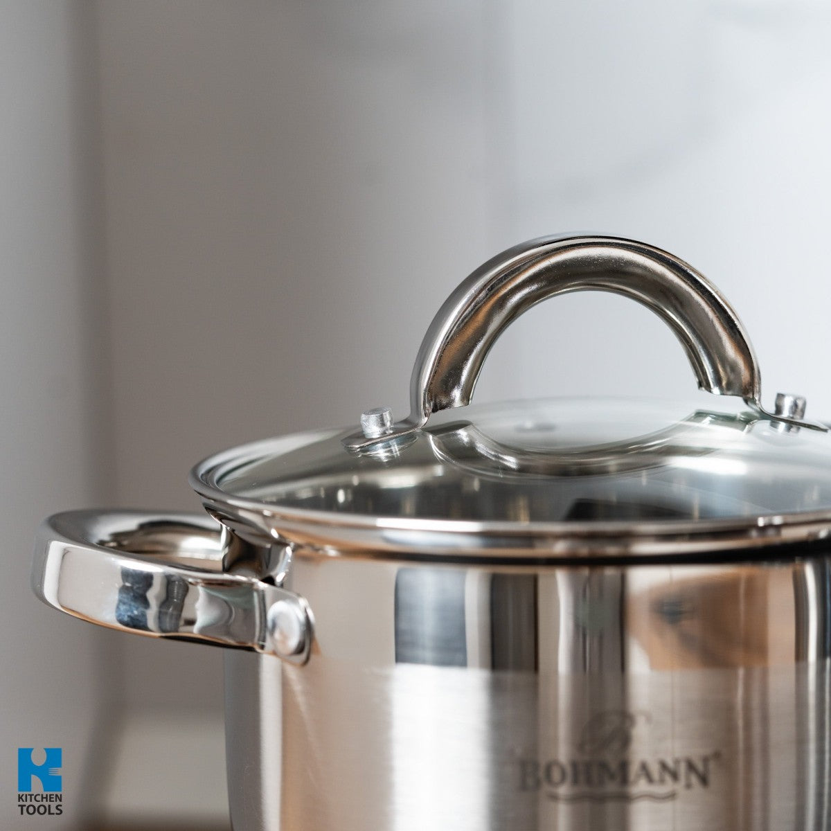 Комплект тенджери от 12 части неръждаема стомана Bohmann, Induction, PREMIUM, Австрия