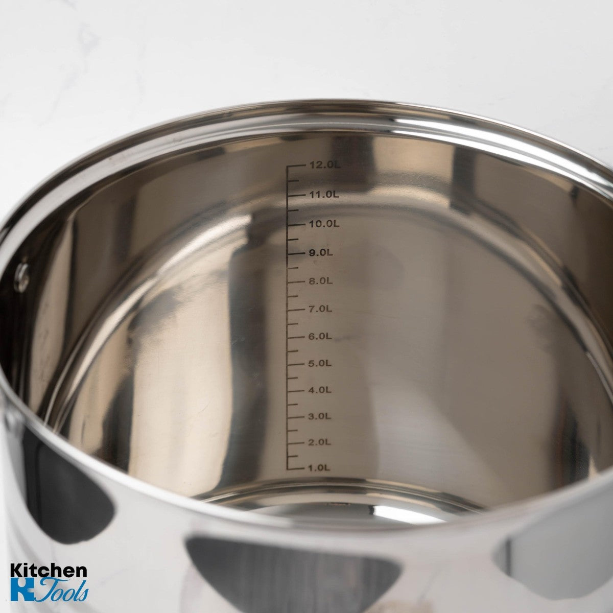 Комплект от 6 тенджери Bohmann от неръждаема стомана, (11.3L,13.6L,16.3L), индукция, 3-пластово дъно