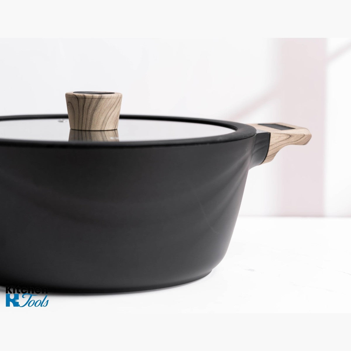 Комплект от 9 тигана от лят алуминий, 1.6/4.1/6.4/4.9/3.3l, 3 керамични слоя, всички източници на топлина, Goldmann