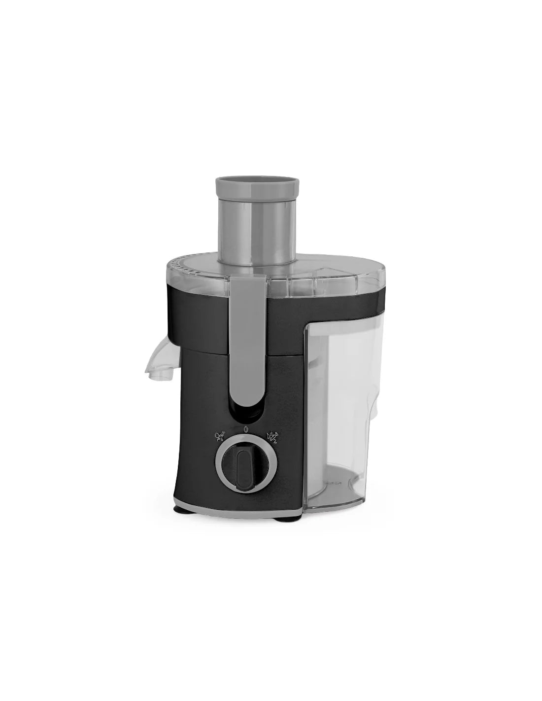 Сокоизстисквачка Oliver Voltz OV51160C, 400W, 600 мл, 2 степени, Голям отвор, Контейнер за отпадъци, Тиха, Черна