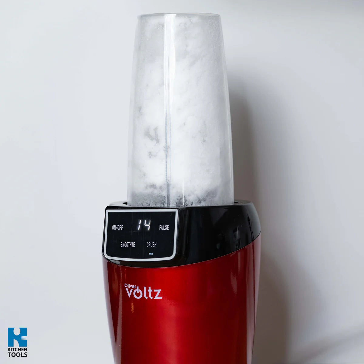 Нутри блендер Oliver Voltz, 1200W, 2 чаши, 1 л/800 мл, Без BPA, LED дисплей, Сив (Copy)